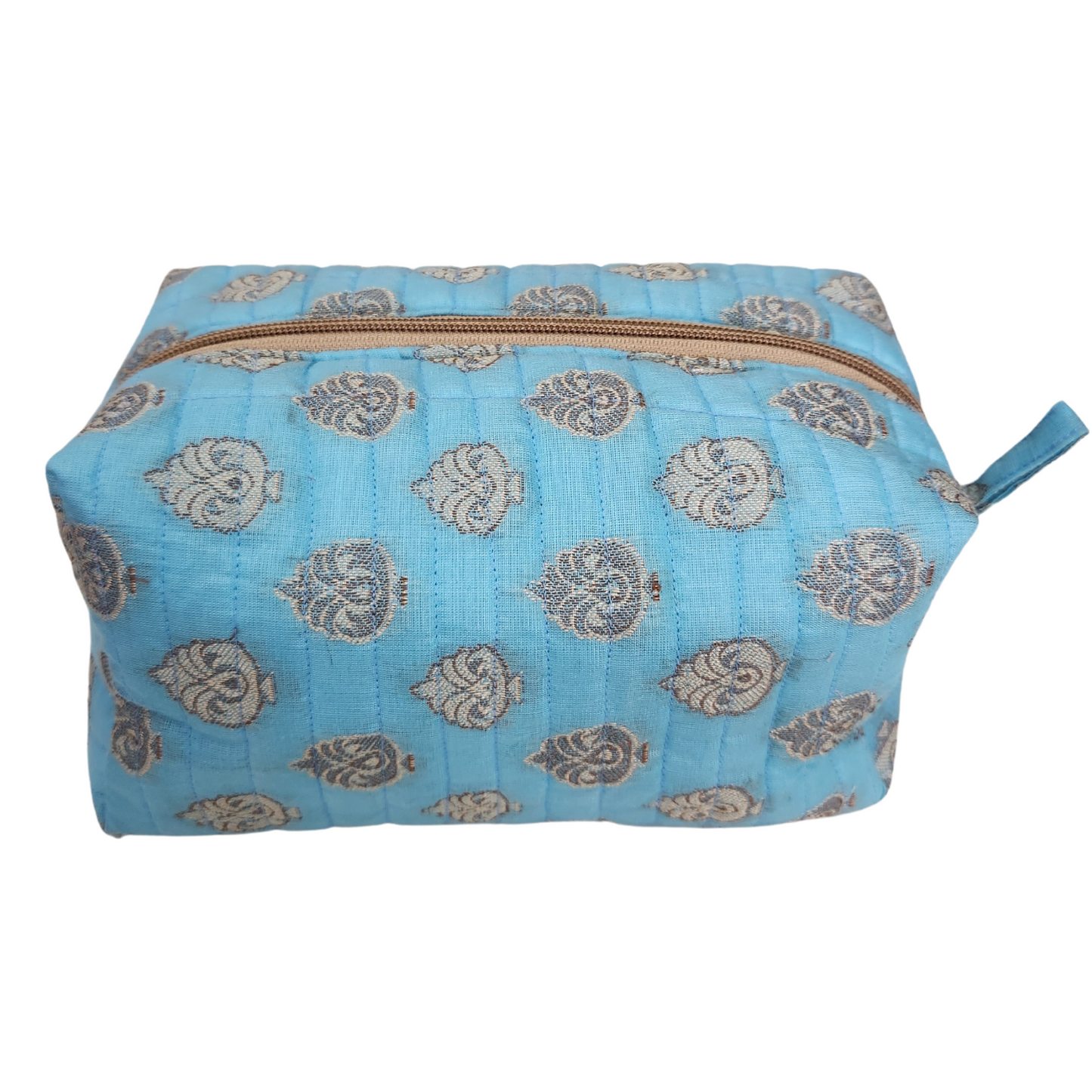 Trendy Printed Pouch Bag - Fabric
