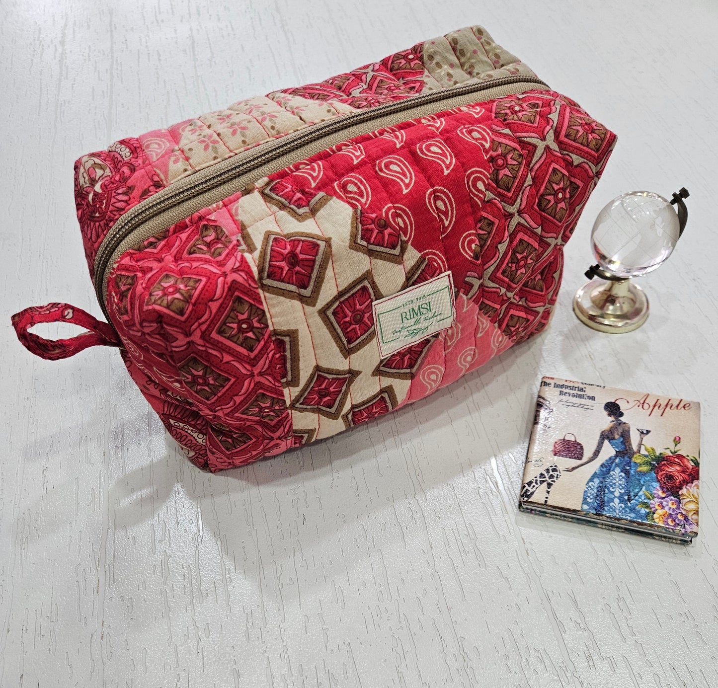 Trendy Printed Pouch Bag - Fabric (Style 19)
