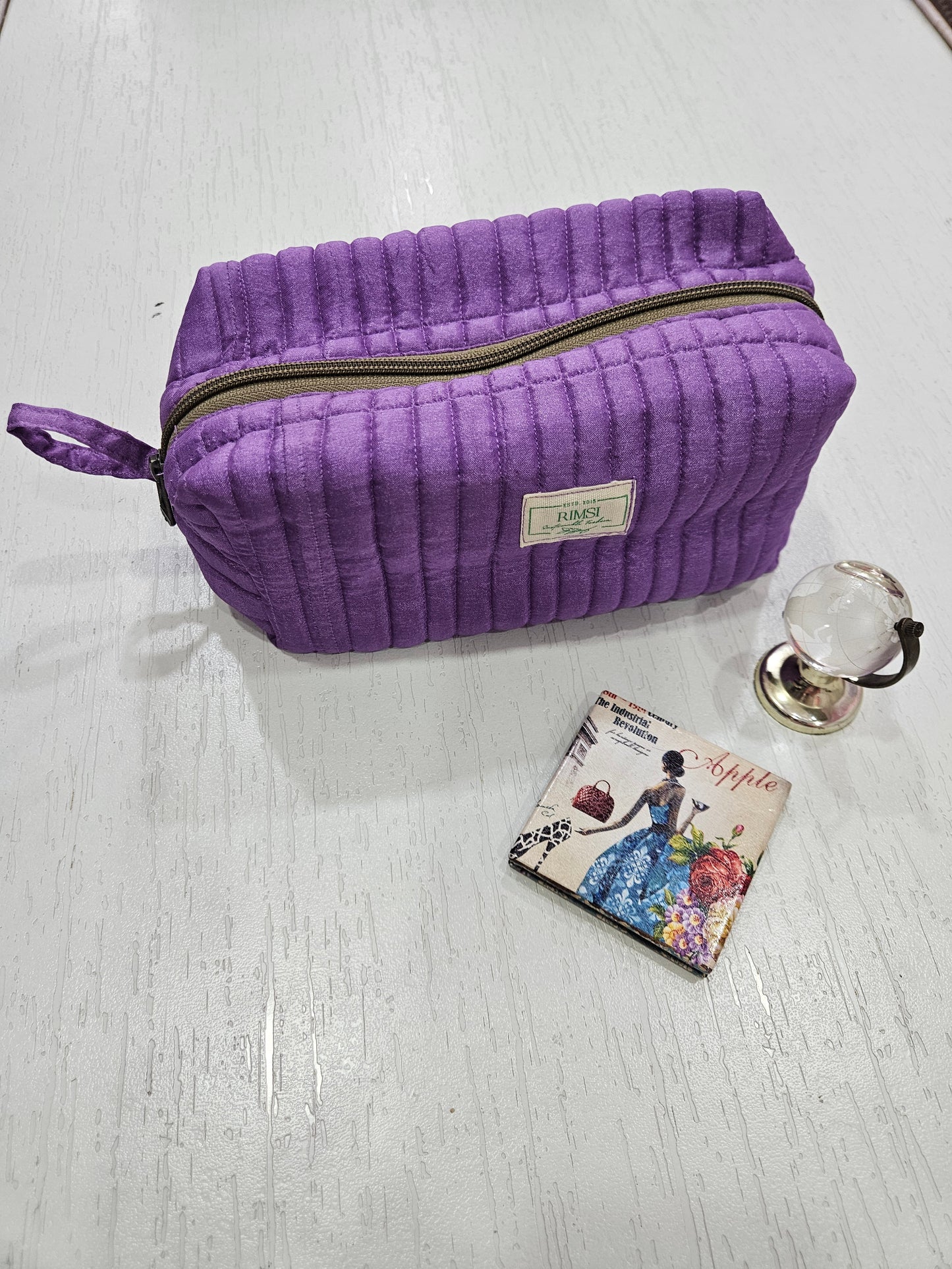 Trendy Printed Pouch Bag - Fabric (Style 25)