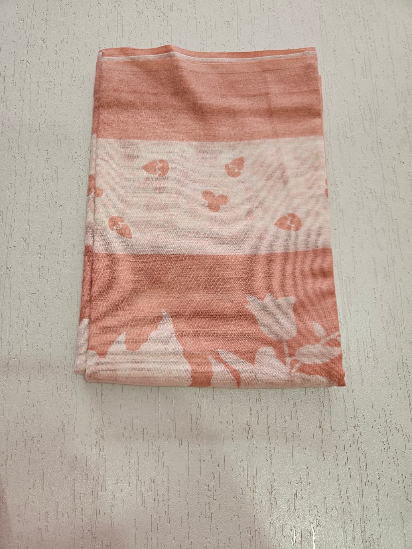 COTTON SUIT with LACE (Cotton Dupatta) Light Biscuit Color