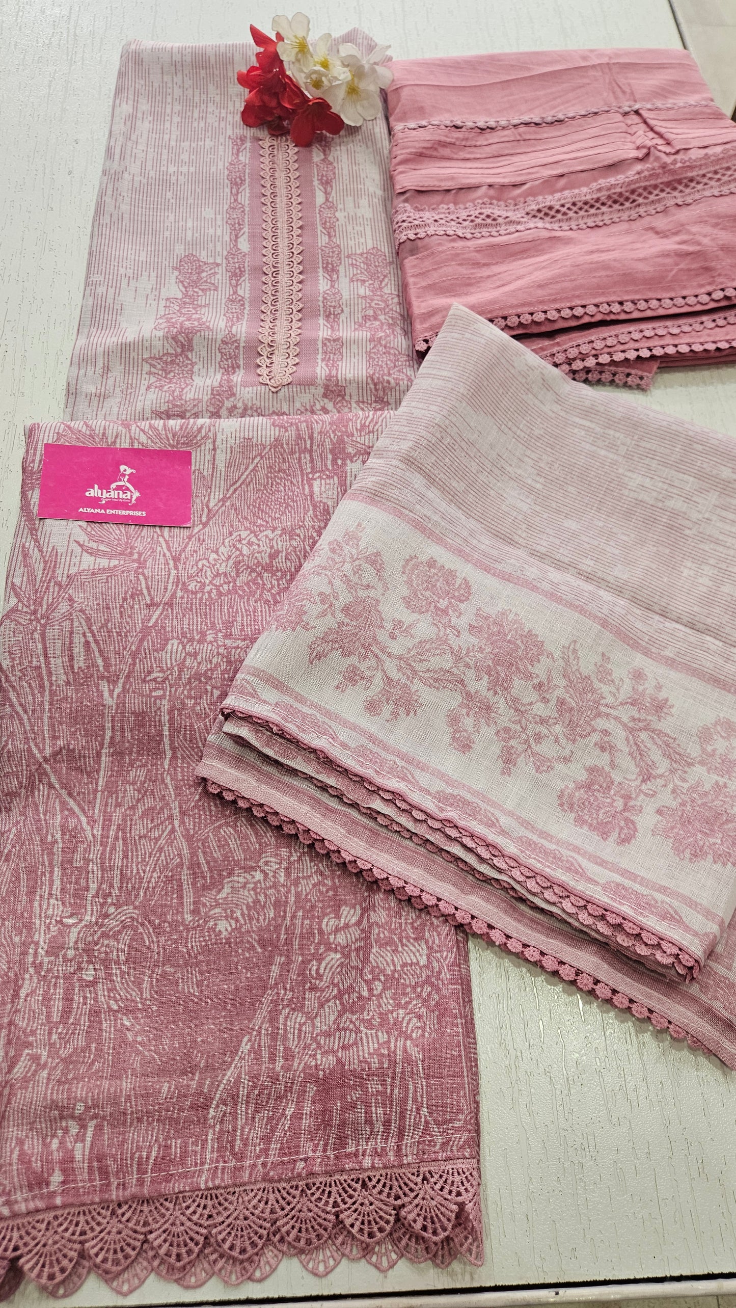 KVT Kacha Aam Linen Unstitched Suit
