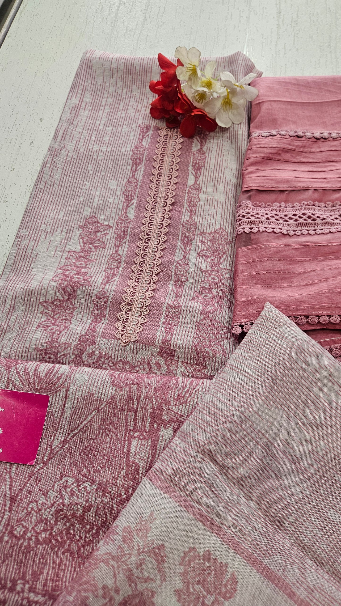 KVT Kacha Aam Linen Unstitched Suit