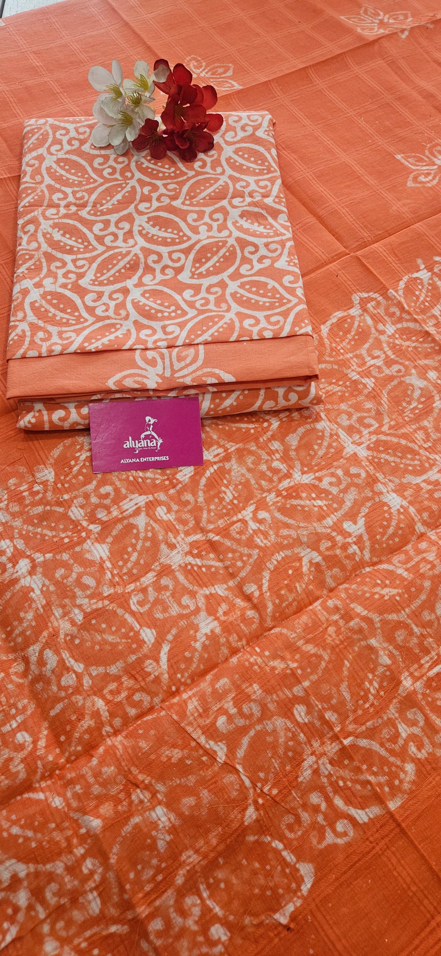 JV Heavy Batik Unstitched Suit 4