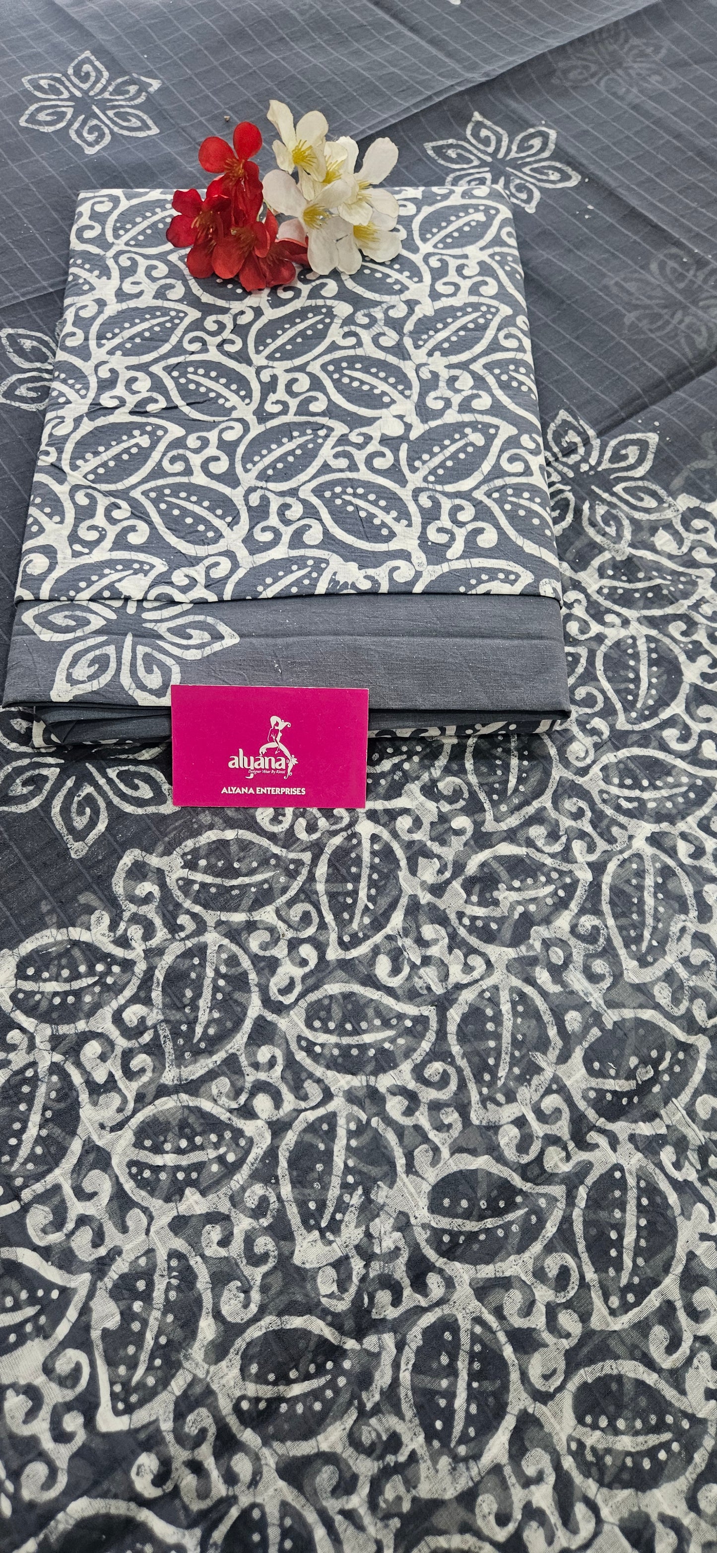 JV Heavy Batik Unstitched Suit 7