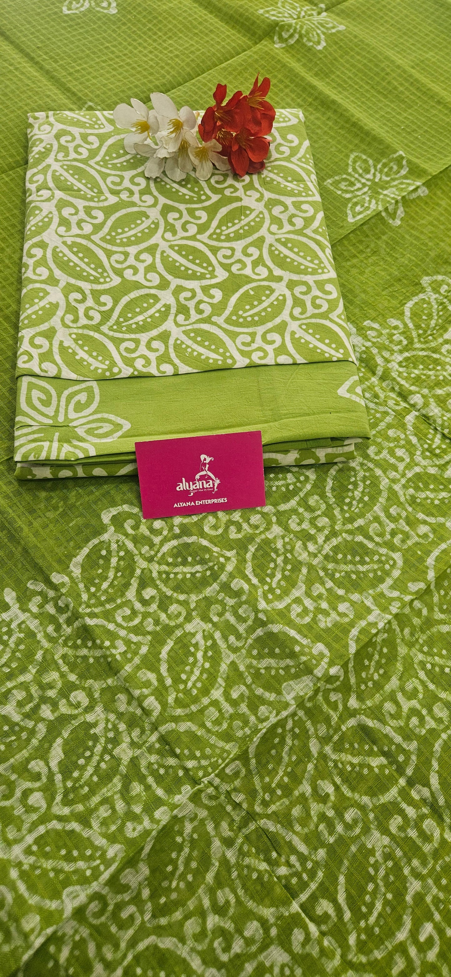 JV Heavy Batik Unstitched Suit 8