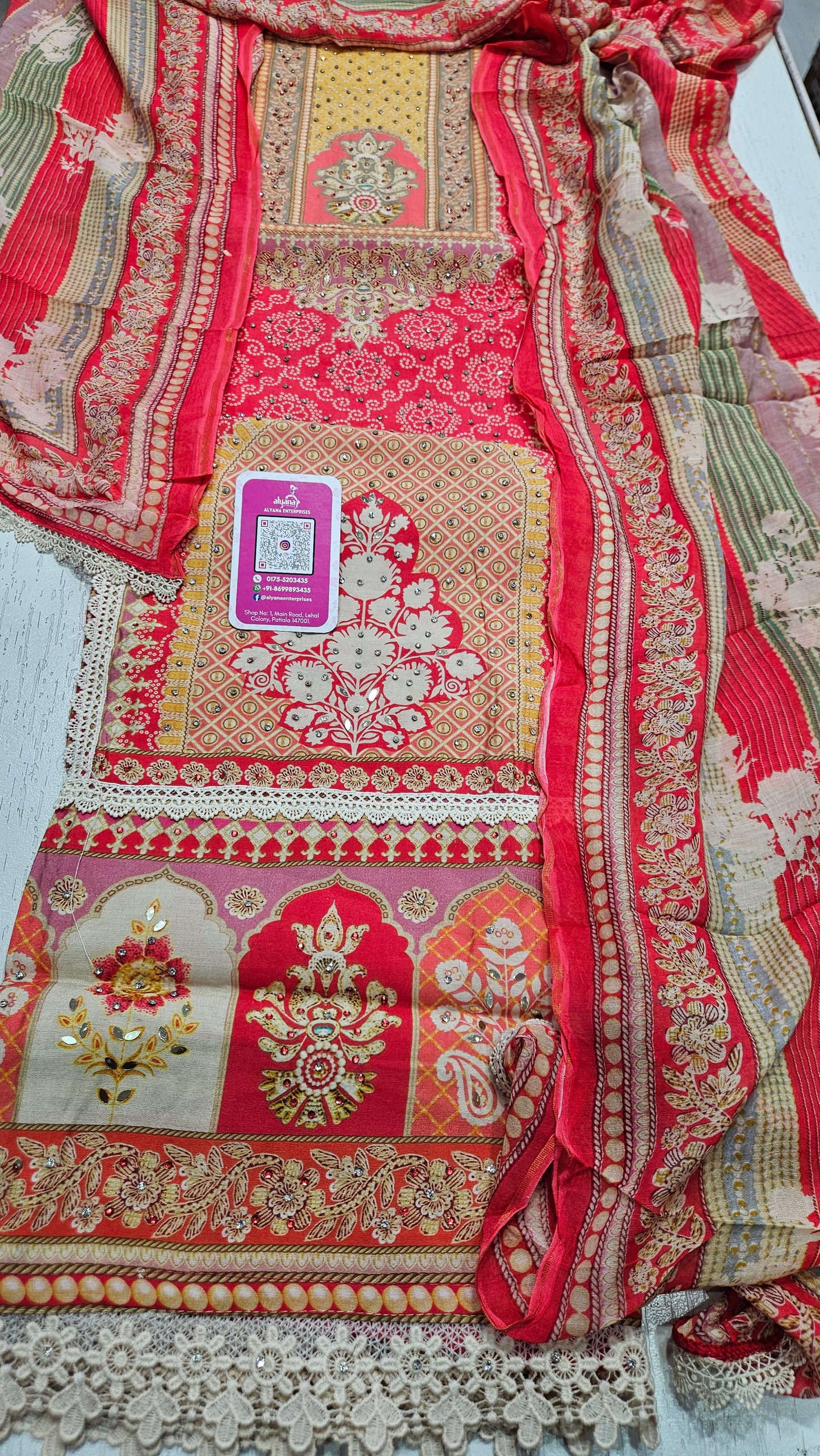 Madhav Shikha Muslin Suit 2