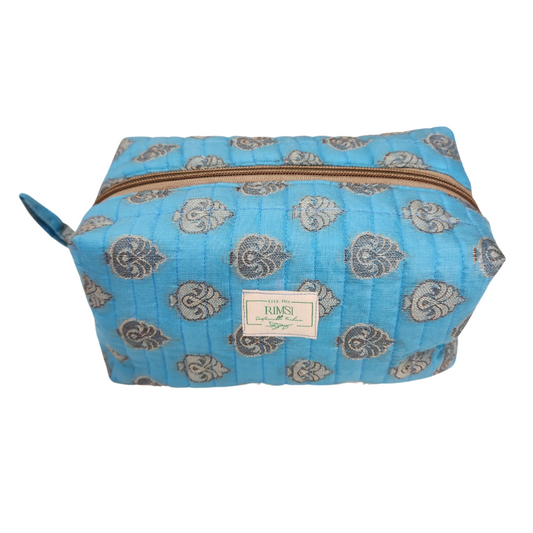 Trendy Printed Pouch Bag - Fabric