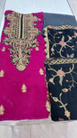 Velvet Suit with Embroidery - Style 7