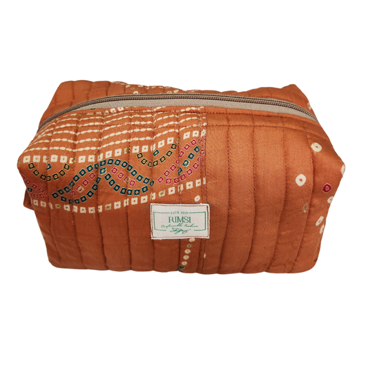 Trendy Printed Pouch Bag - Fabric (Style 4)
