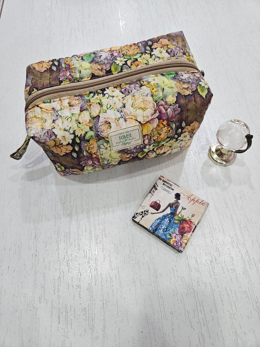 Trendy Printed Pouch Bag - Fabric (Style 22)