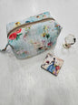 Trendy Printed Pouch Bag - Fabric (Style 23)