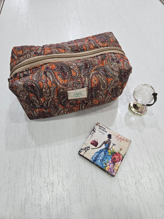 Trendy Printed Pouch Bag - Fabric (Style 24)