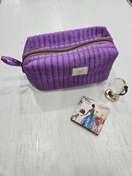 Trendy Printed Pouch Bag - Fabric (Style 25)