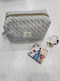 Trendy Printed Pouch Bag - Fabric (Style 26)