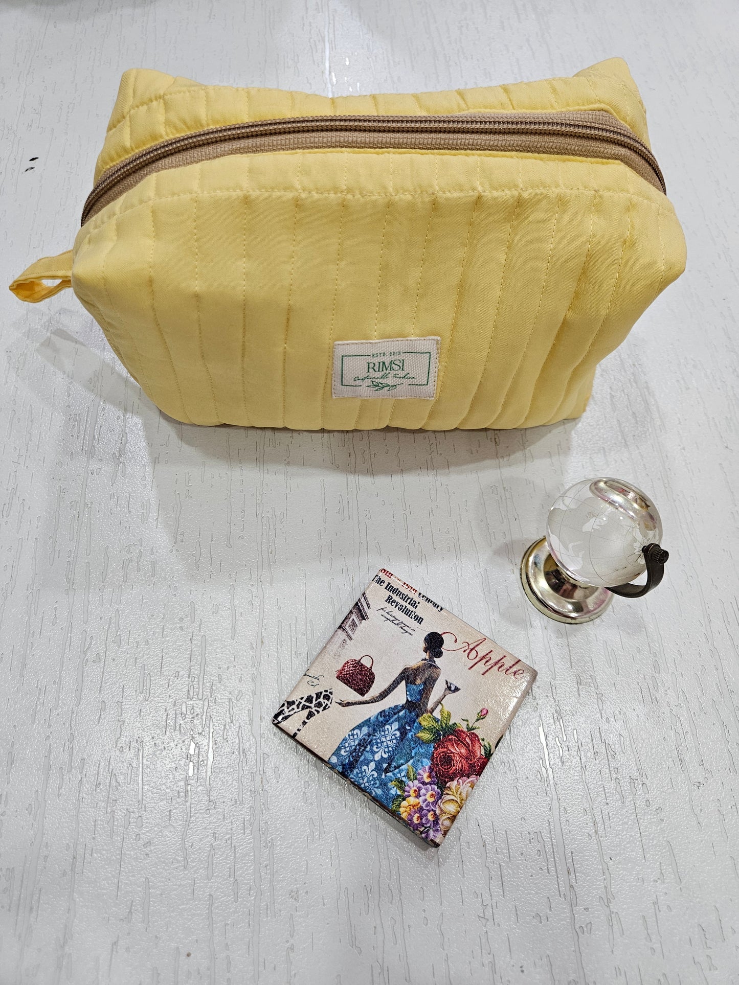 Trendy Printed Pouch Bag - Fabric (Style 31)