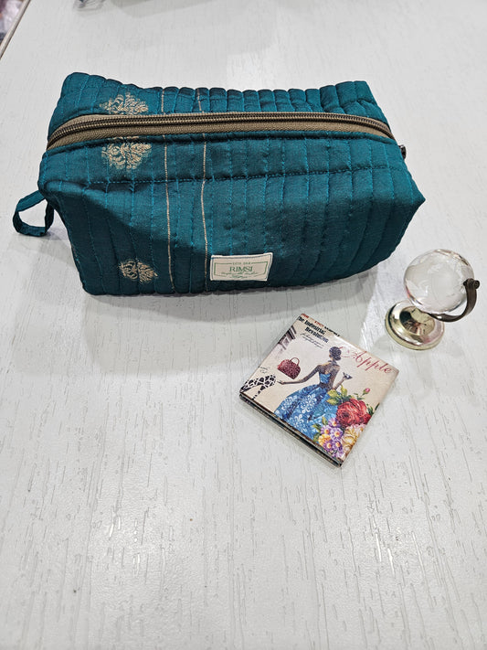Trendy Printed Pouch Bag - Fabric (Style 33)