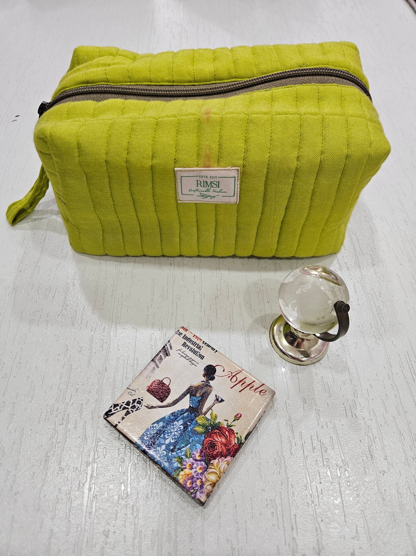 Trendy Printed Pouch Bag - Fabric (Style 30)