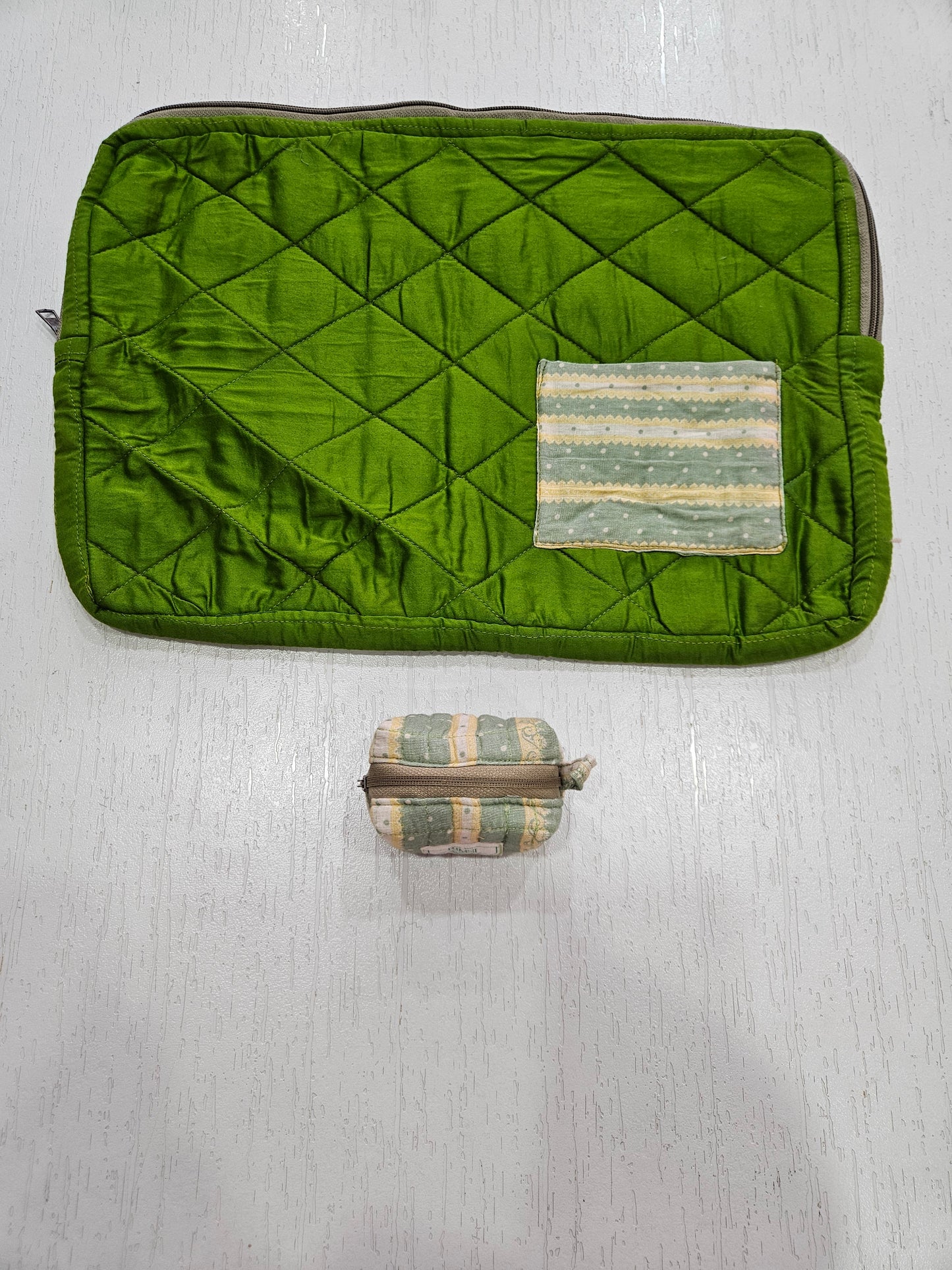 Laptop Sleeve + Coin/Airpod Bag Combo (Style 1)