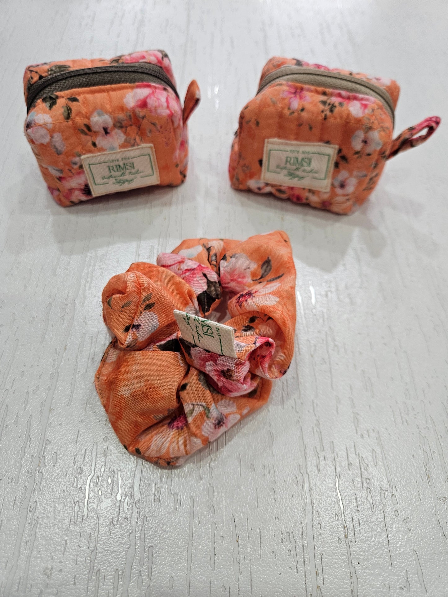 Coin/Airpod Bag + Scrunchies Combo (Style 1)