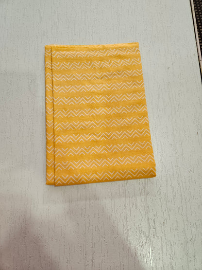 COTTON SUIT with LACE (Half Pure Dupatta) Yellow