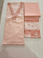 COTTON SUIT with LACE (Cotton Dupatta) Light Biscuit Color