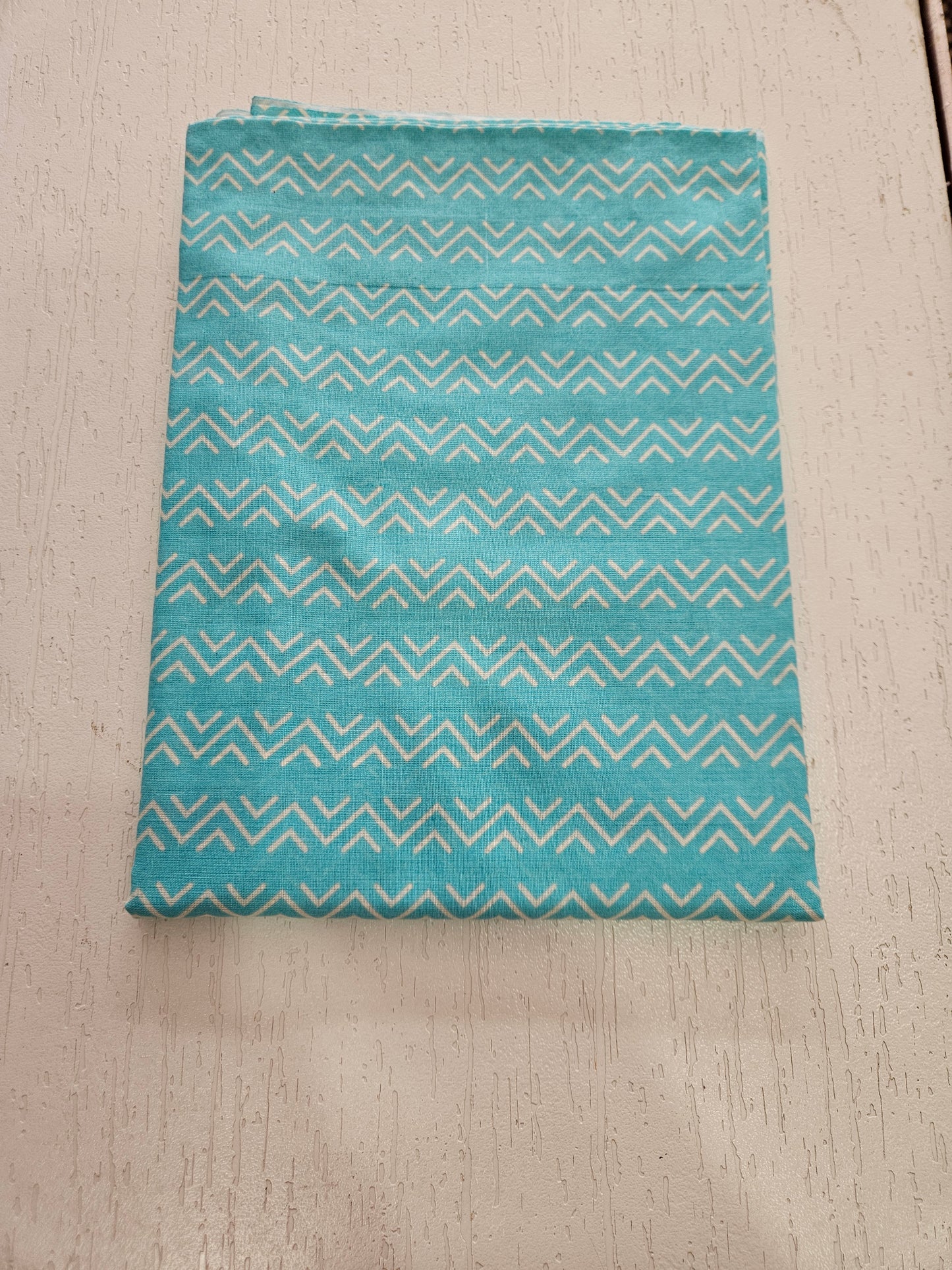 COTTON SUIT with LACE (Half Pure Dupatta) Sky Blue
