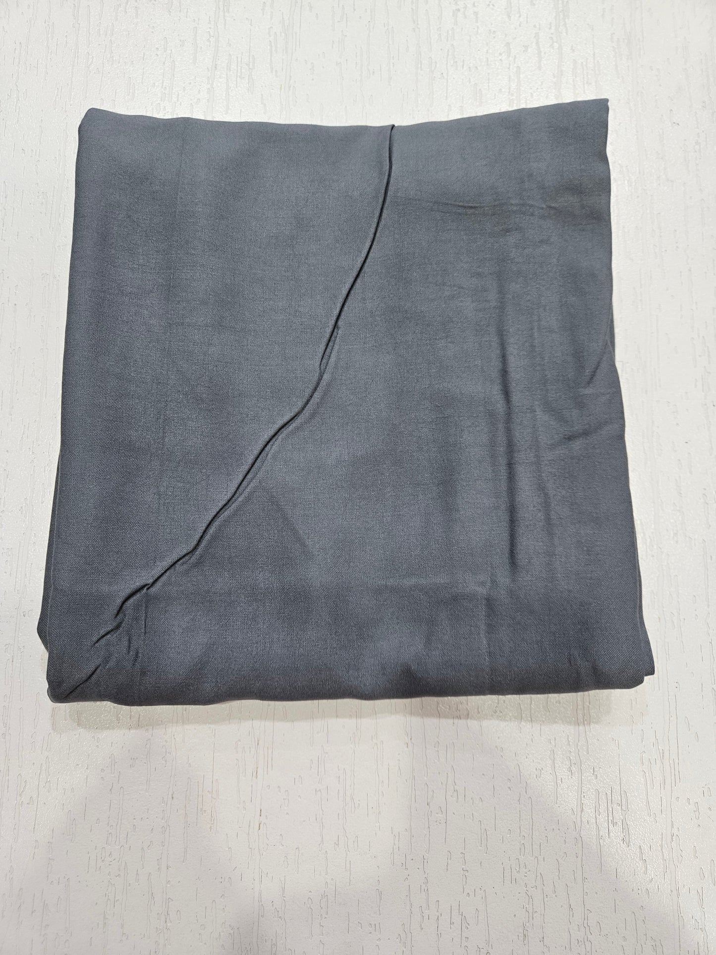 Linen Printed Suit - Lace on V Neck and Ghera (7059) Grey