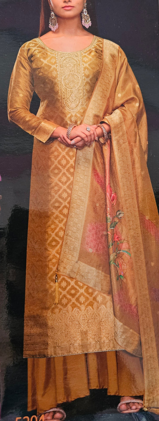 Shimmer Banarsi Suit Netra - Style 4