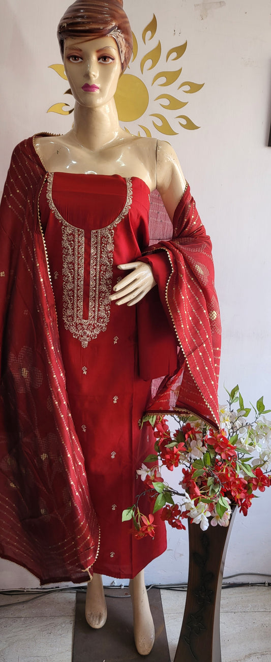 TEJAS SILK SUIT
