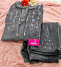 Velvet Co-ord Set - XXL (mkn suit)