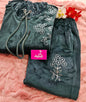 Velvet Night Suit - L