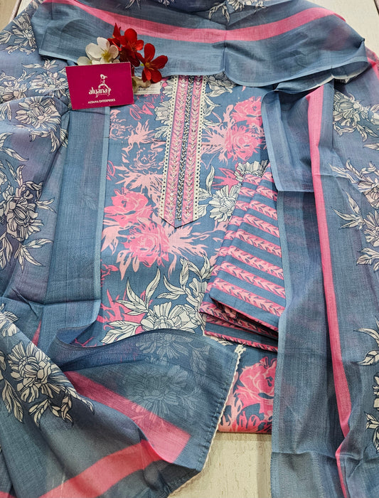 Tanish Jharkhand Cotton Unstitched Suit