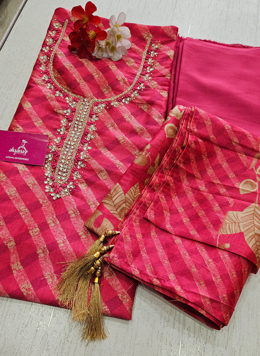 VT Madhavi Unstitched Suit