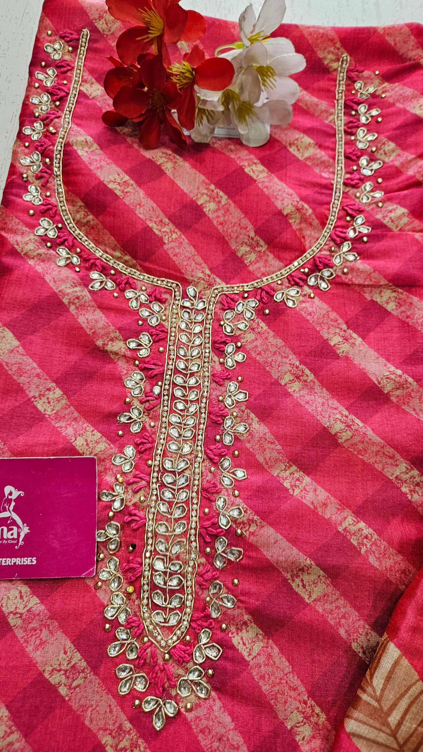 VT Madhavi Unstitched Suit