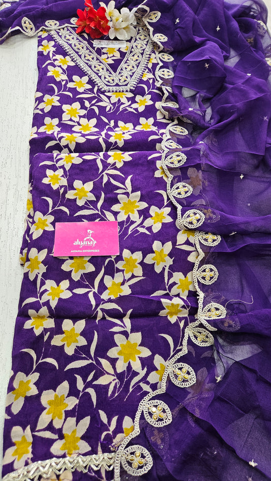 JAD Dhyana Unstitched Suit 1