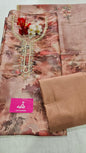 Sanam Tussar Silk Unstitched Suit 1