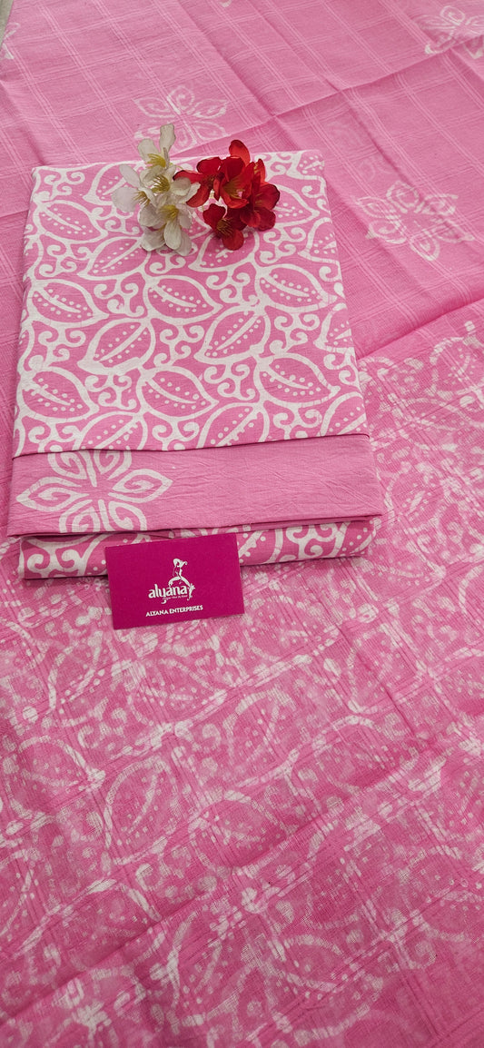 JV Heavy Batik Unstitched Suit 3