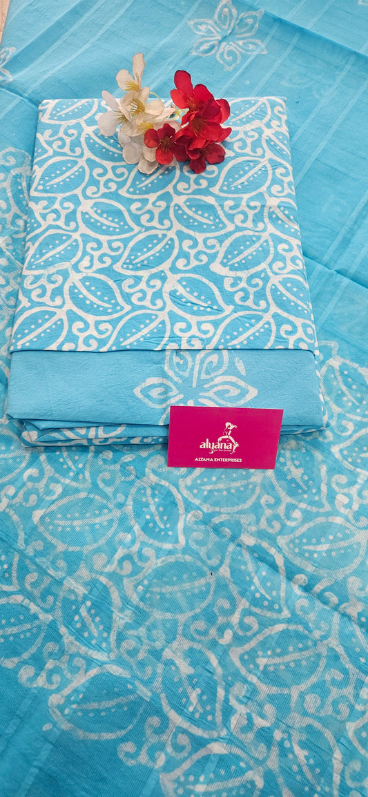 JV Heavy Batik Unstitched Suit 5