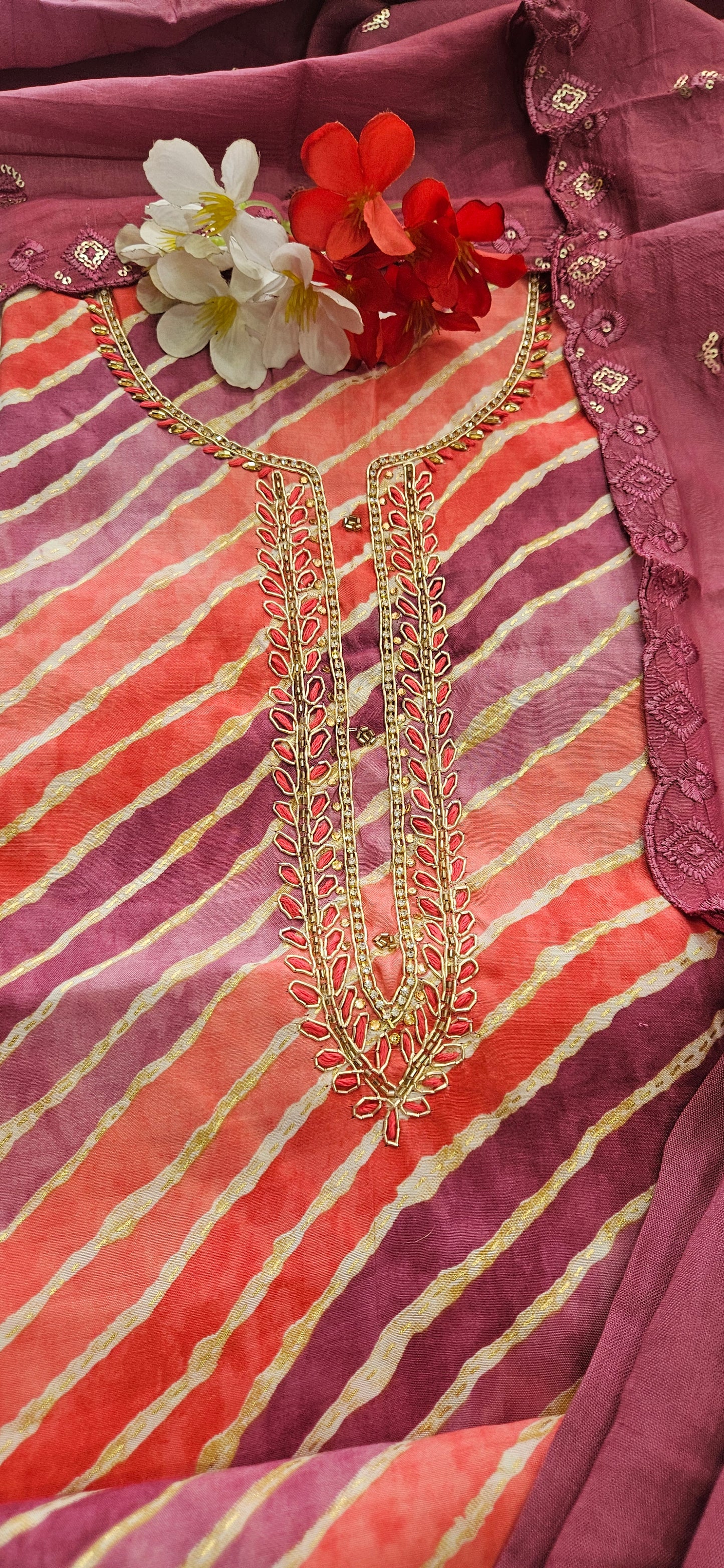 VT Kimaya Modal Muslin Unstitched Suit Style 1