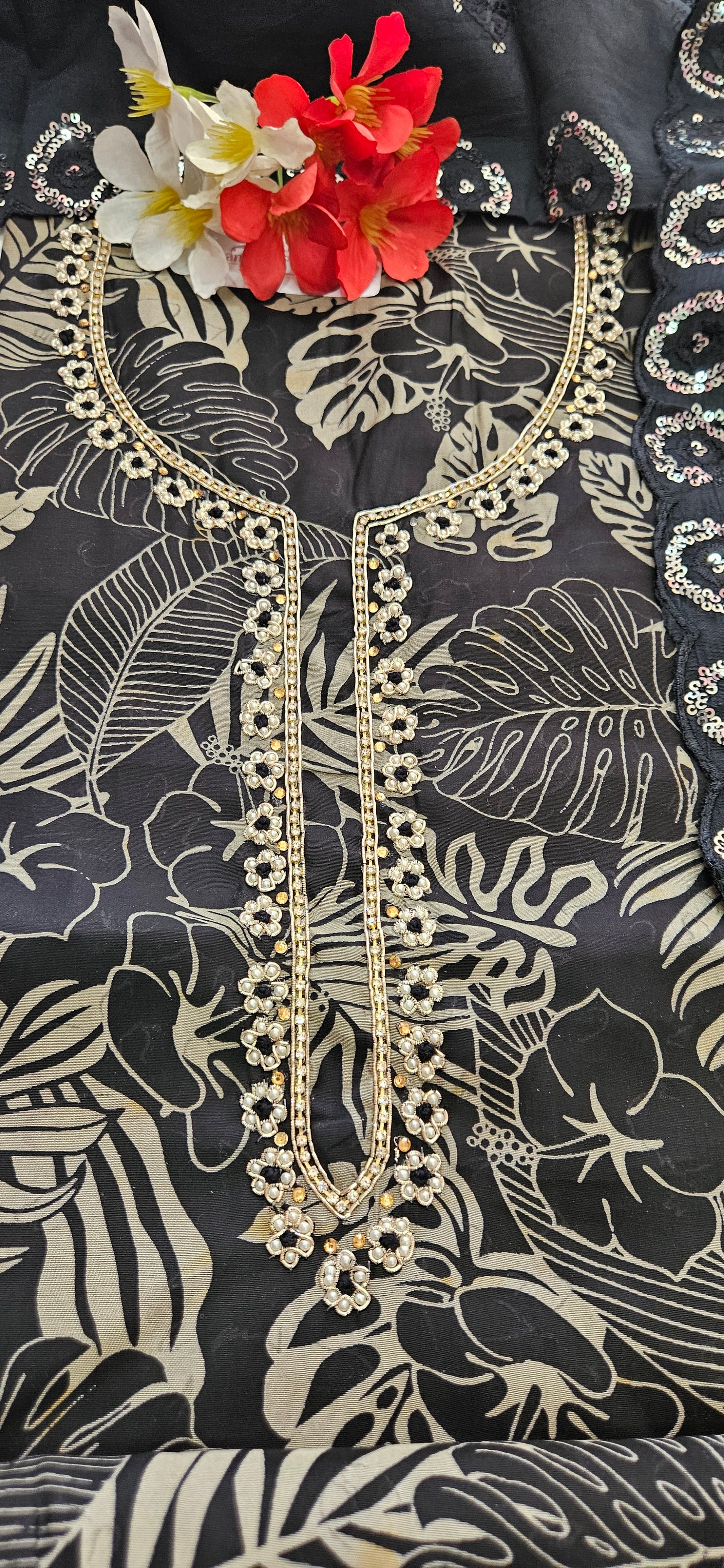 VT Kimaya Modal Muslin Unstitched Suit Style 3
