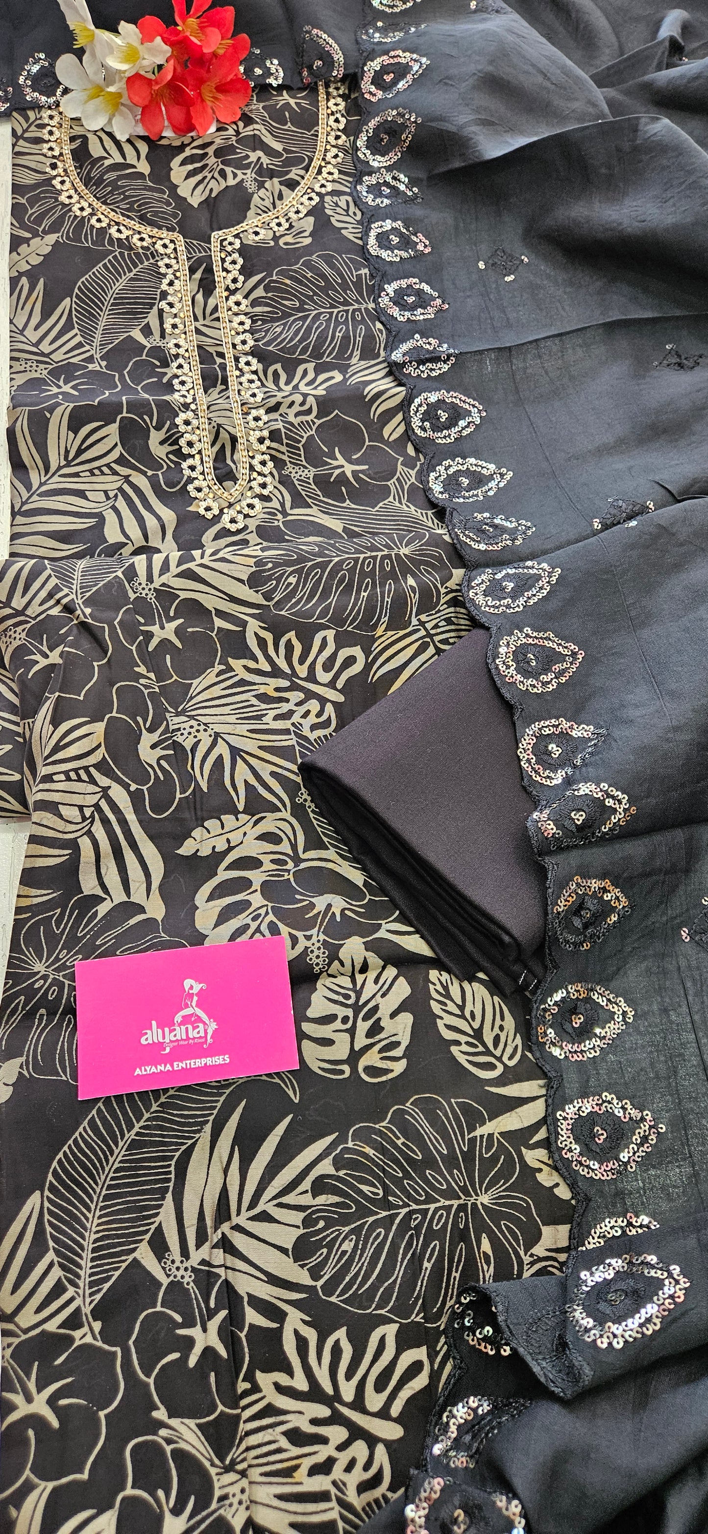 VT Kimaya Modal Muslin Unstitched Suit Style 3