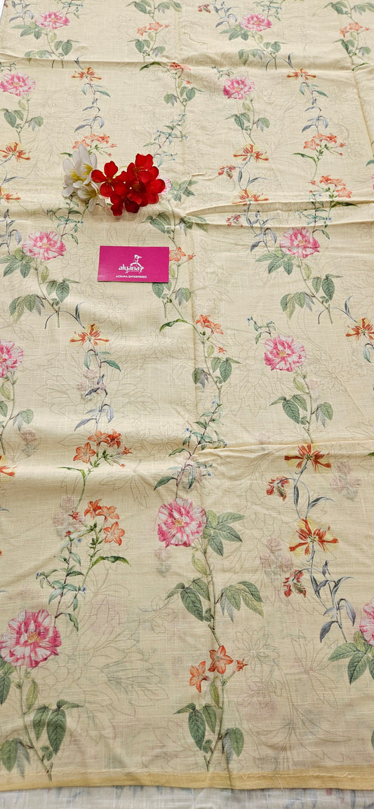 Saalvi Summer Shades Cotton Unstitched Suit 8