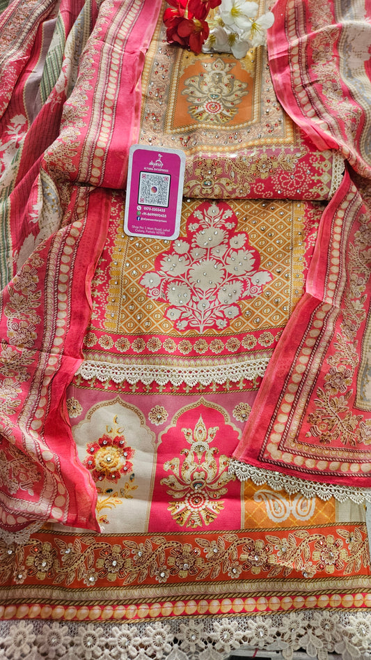 Madhav Shikha Muslin Suit 4