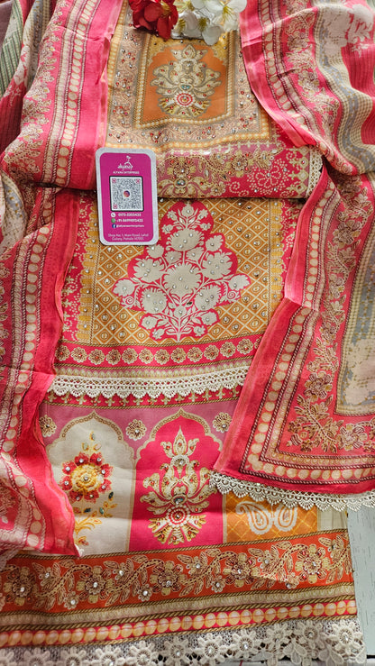 Madhav Shikha Muslin Suit 4