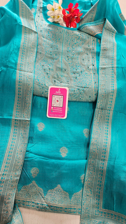 Sargam Saiyara Three-Piece Unstitched Suit 1