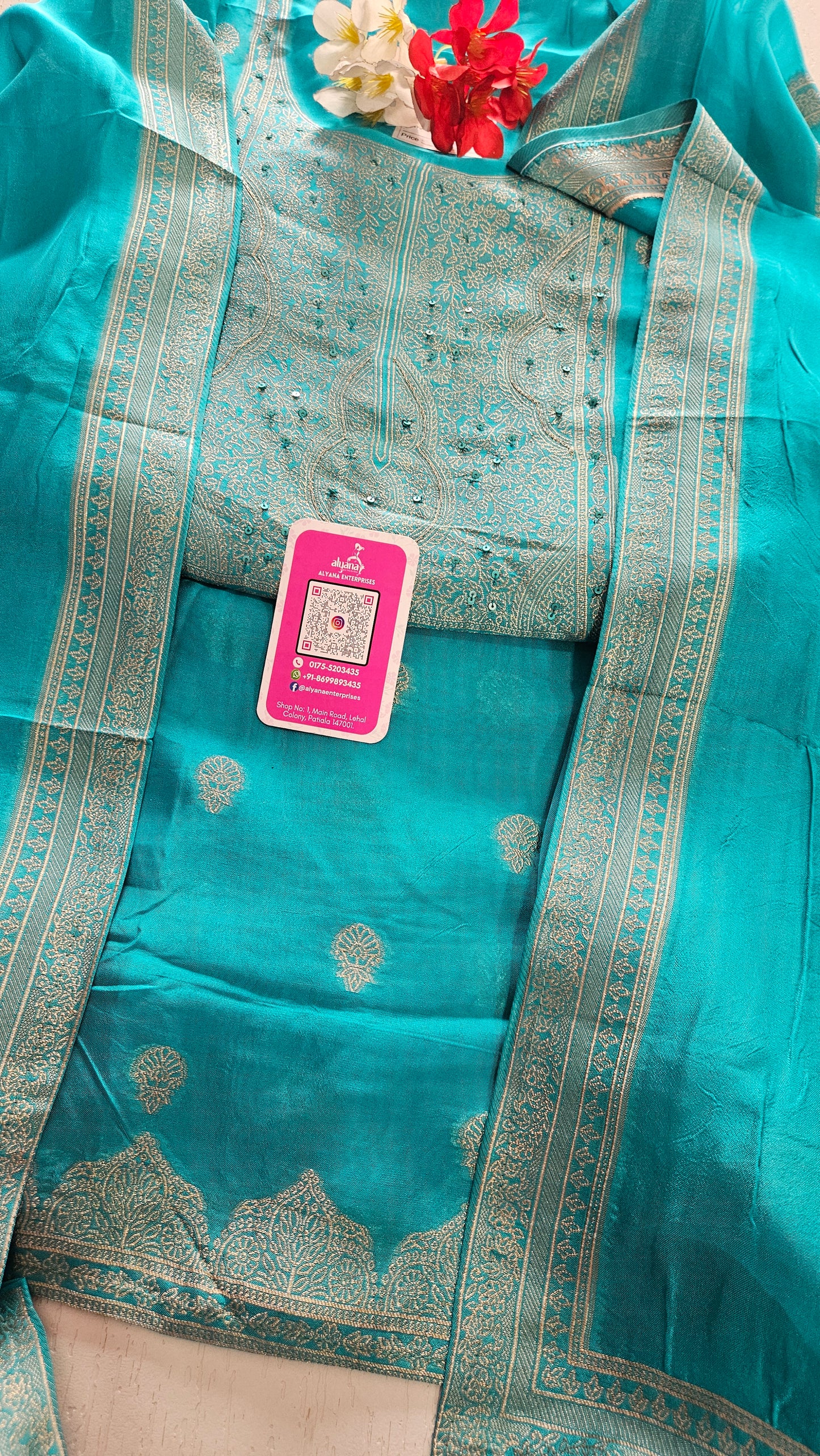 Sargam Saiyara Three-Piece Unstitched Suit 1