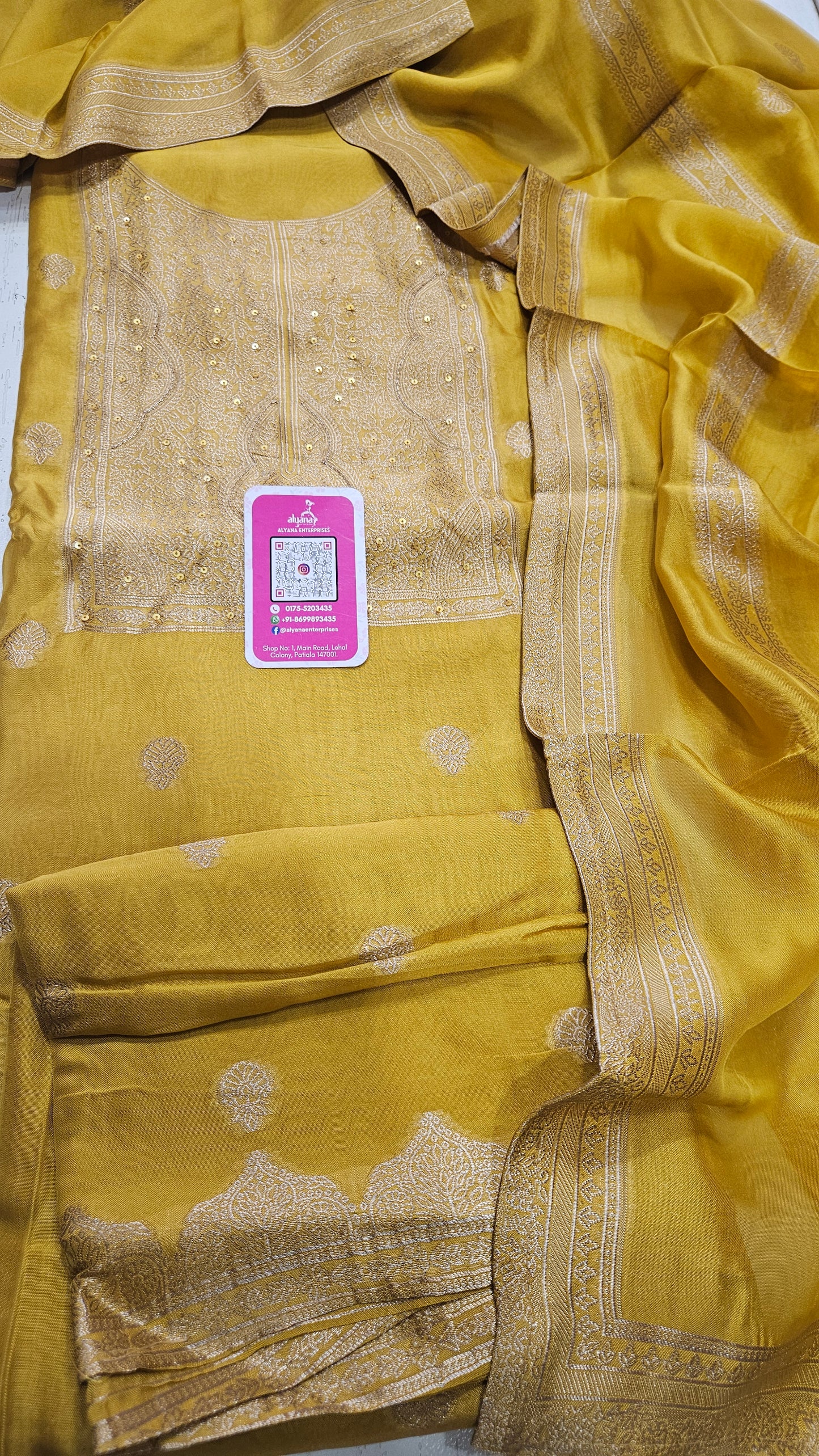 Sargam Saiyara Three-Piece Unstitched Suit 3