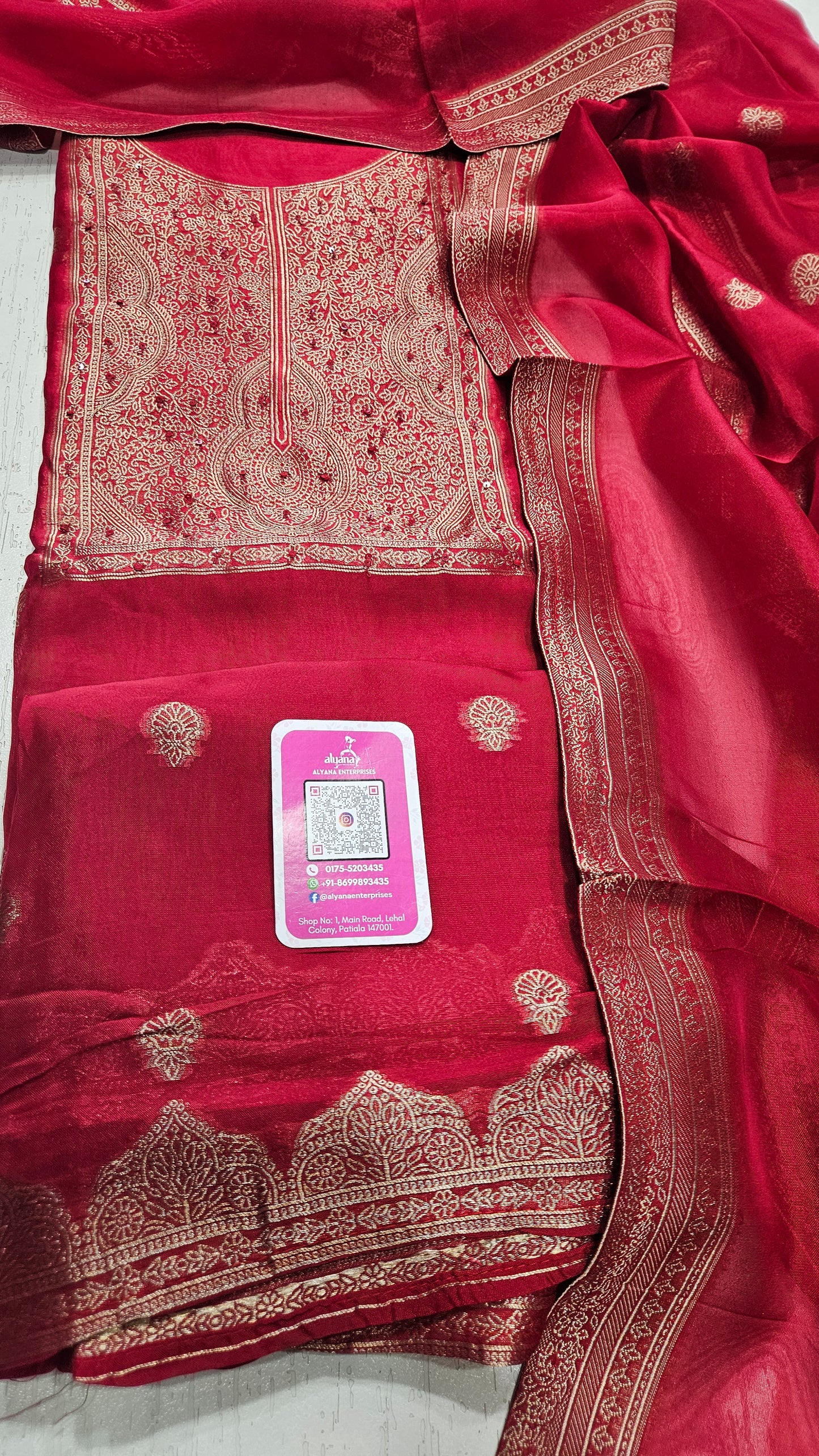 Sargam Saiyara Three-Piece Unstitched Suit 2