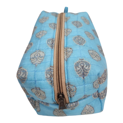 Trendy Printed Pouch Bag - Fabric