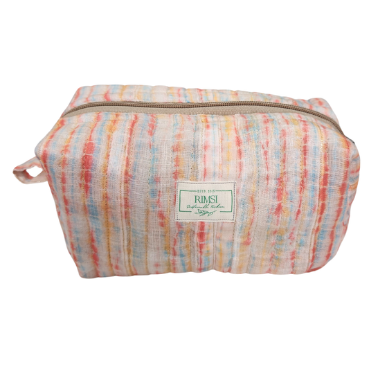 Trendy Printed Pouch Bag - Fabric (Style 11)